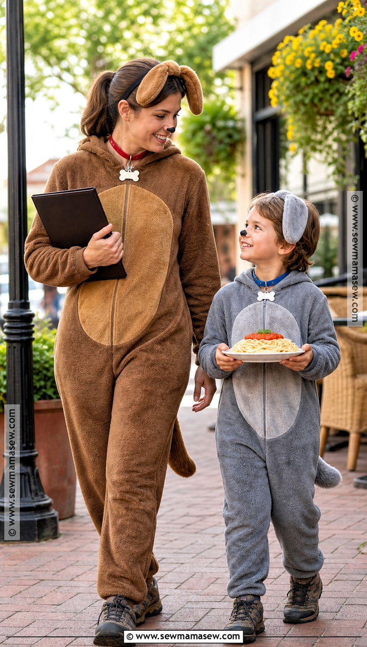 Parent And Child Lady And Tramp Costume - 35 lady and the tramp costume ideas