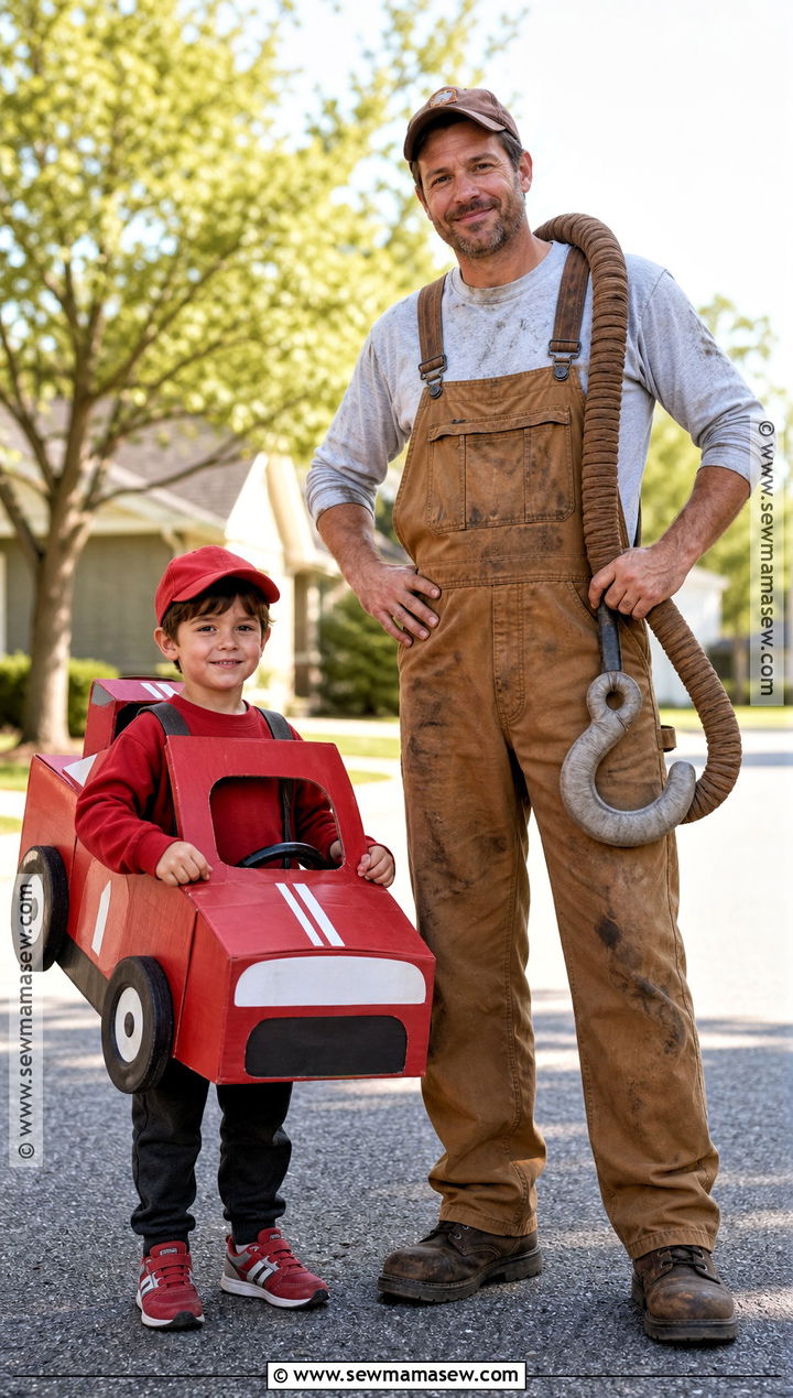 Parent And Child Lightning McQueen And Mater Costume - 35 lightning mcqueen and mater costume ideas