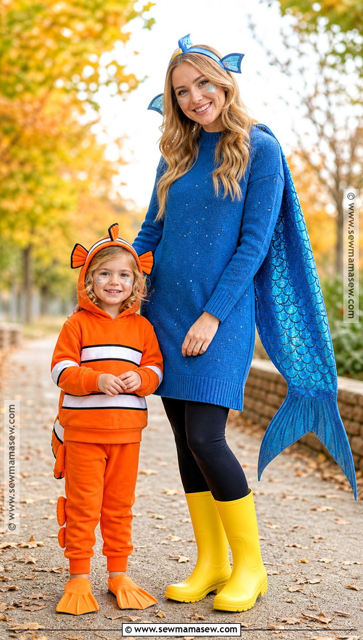 Parent And Child Nemo And Dory Costume - 30 nemo and dory costume ideas