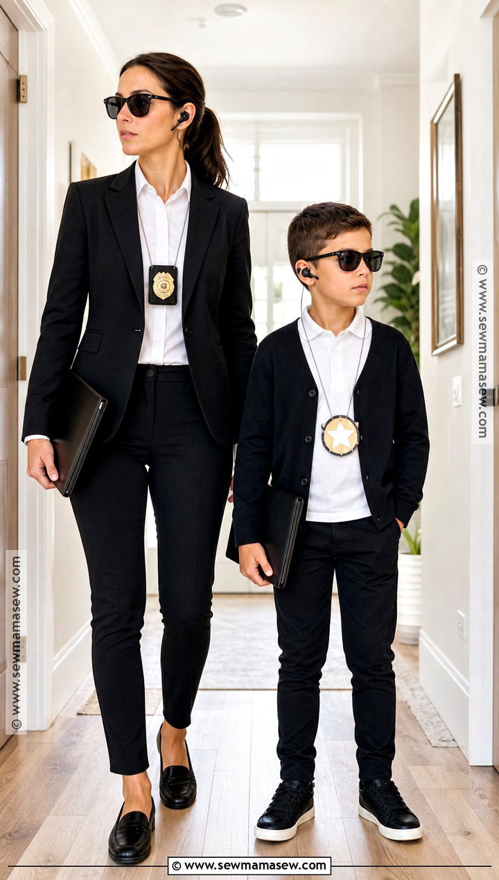 Parent And Child Secret Agent Costume - 30 Secret Agent Costume Ideas