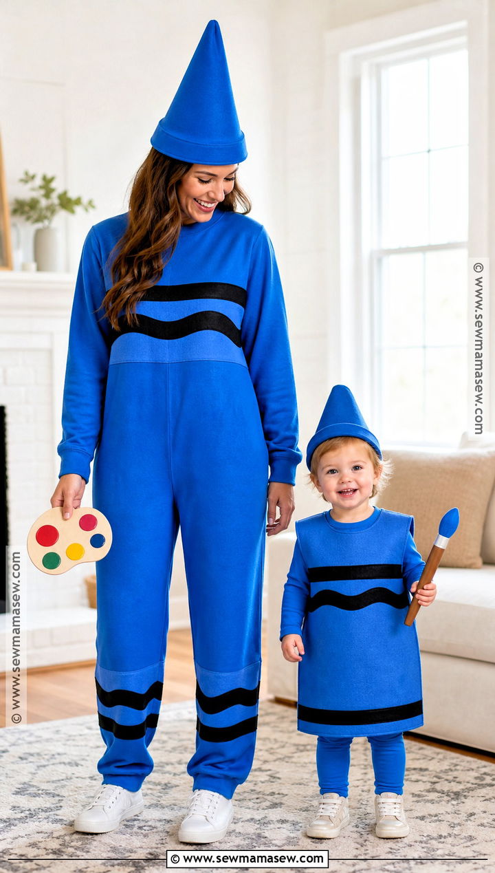 Parent And Toddler Crayon Costume - 35 crayon costume ideas