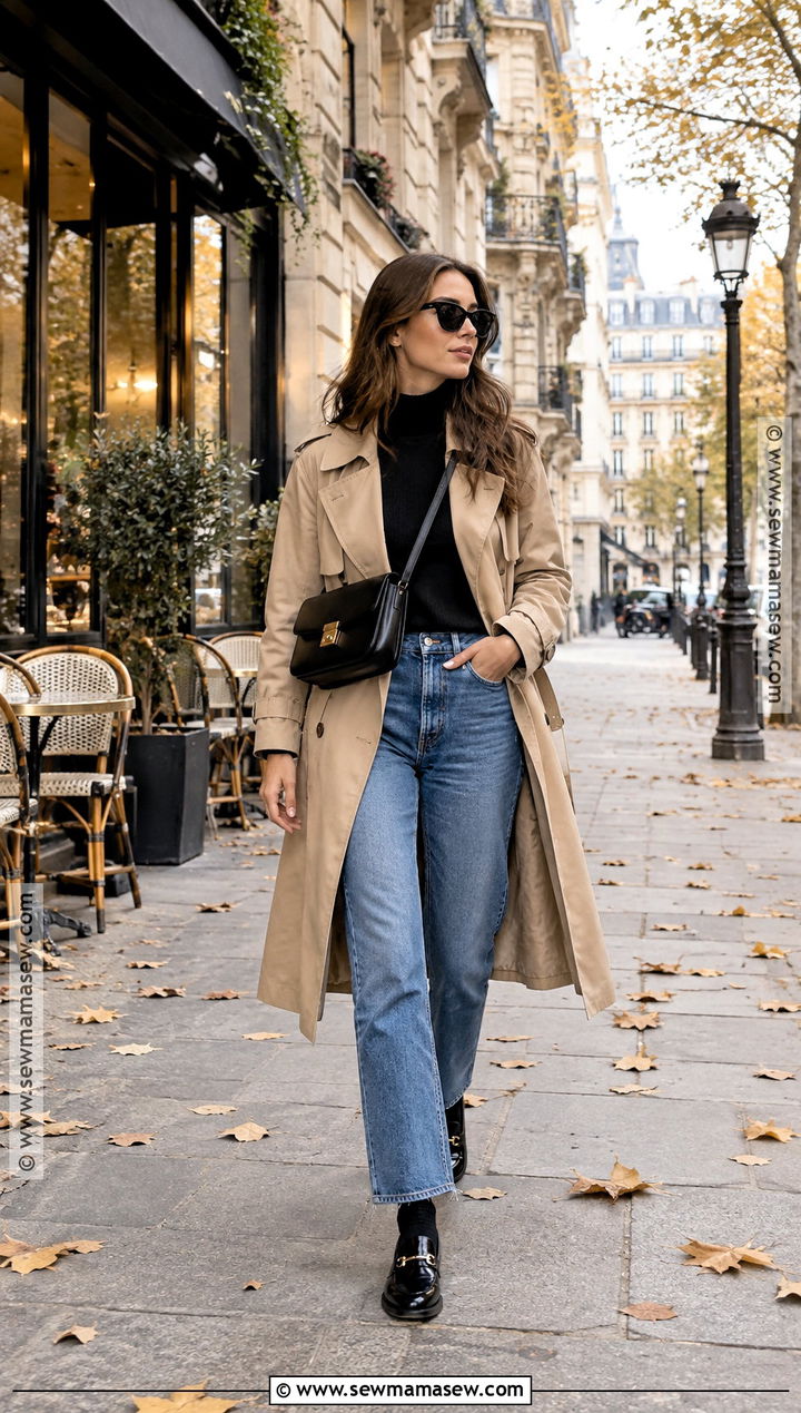 Paris Autumn Trench Coat Outfit - 15 paris autumn style ideas