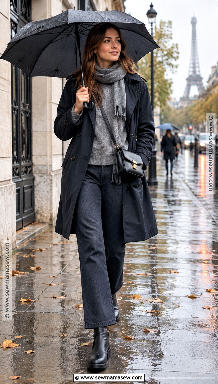 Paris Fall Rainy Day Outfit - 15 paris france outfits fall