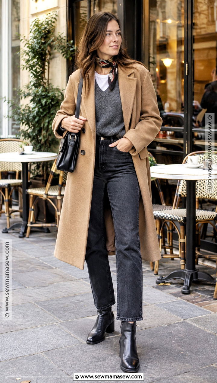 Paris November Cafe Outfit - 20 Paris Outfits November