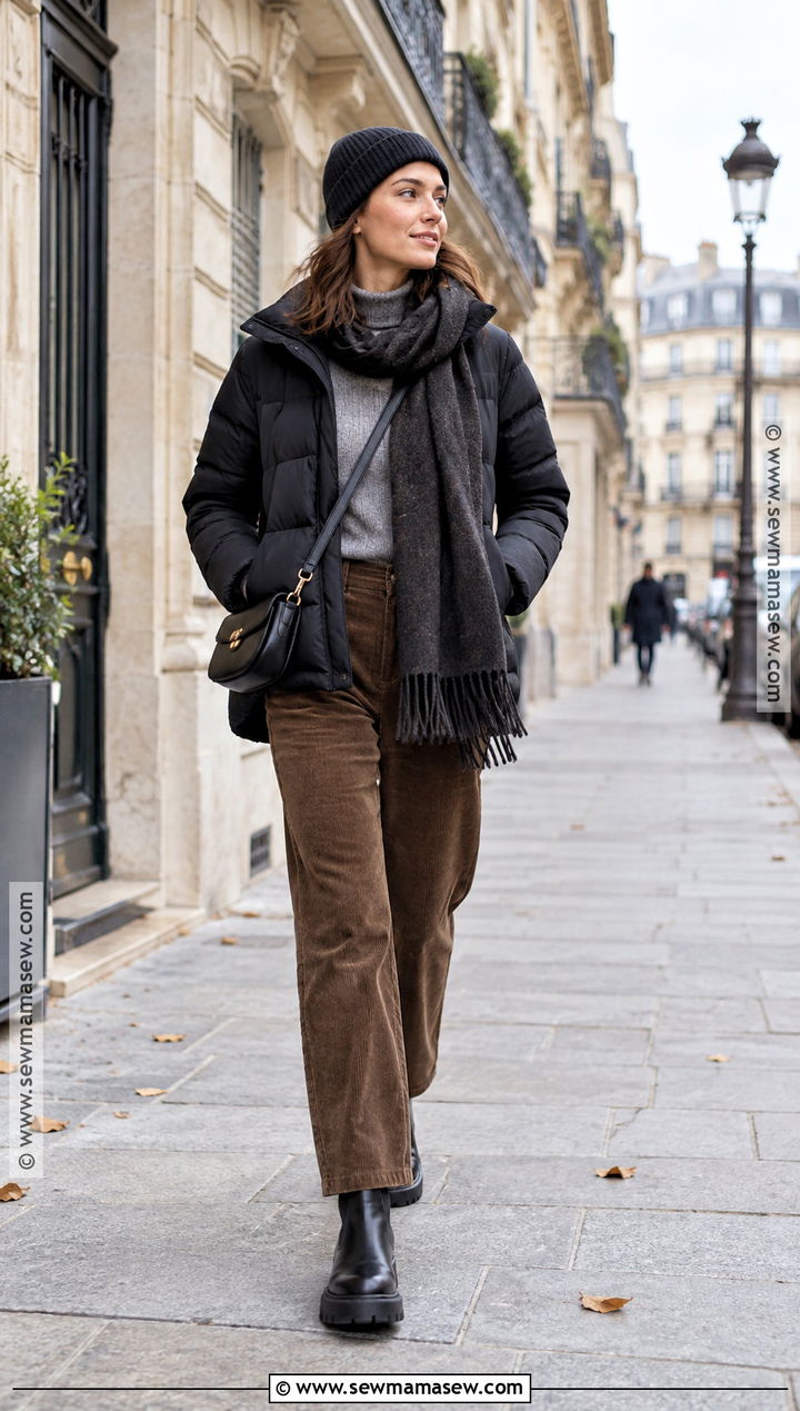 Paris November Puffer Jacket Outfit - 20 Paris Outfits November