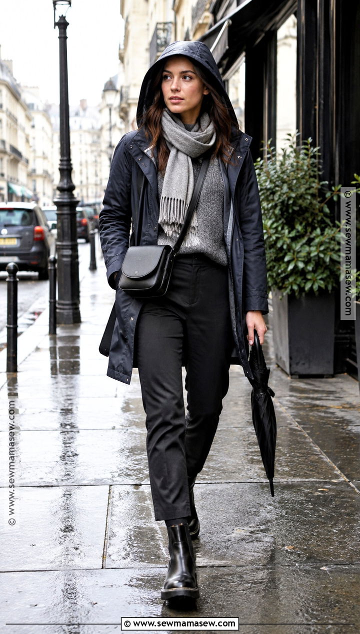 Paris November Rainy Day Outfit - 20 paris in november outfits