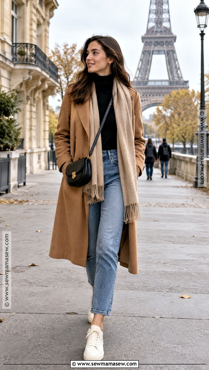 Paris November Sneakers Outfit - 20 paris in november outfits