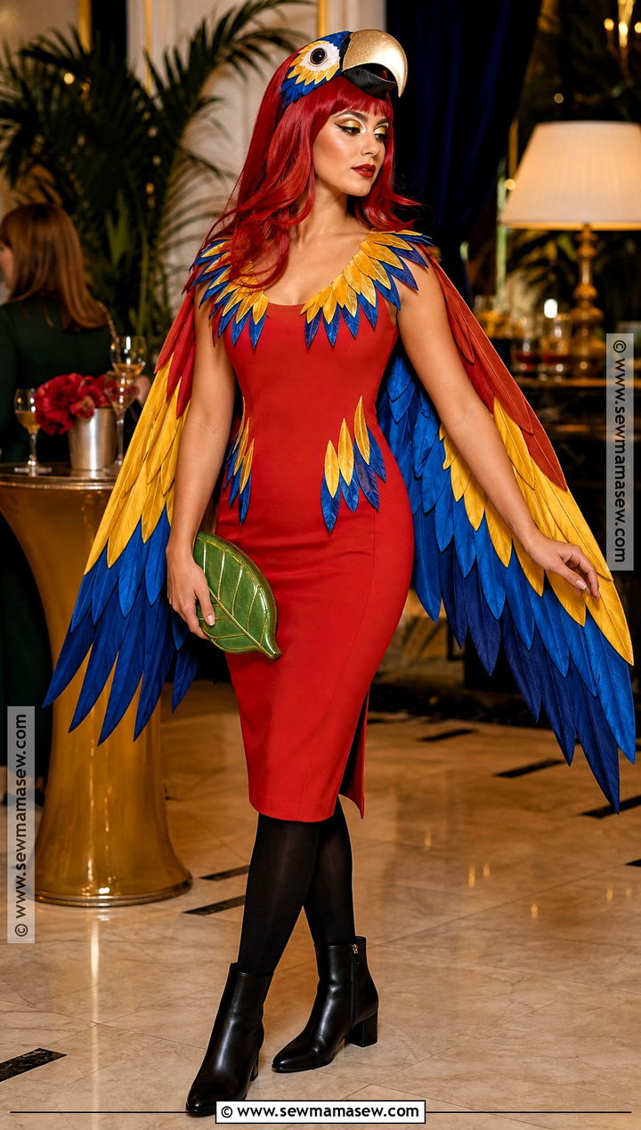 Parrot Dress Costume - 35 parrot costume ideas