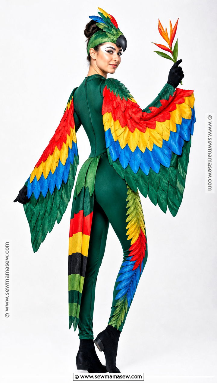 Parrot Jumpsuit Costume - 35 parrot costume ideas