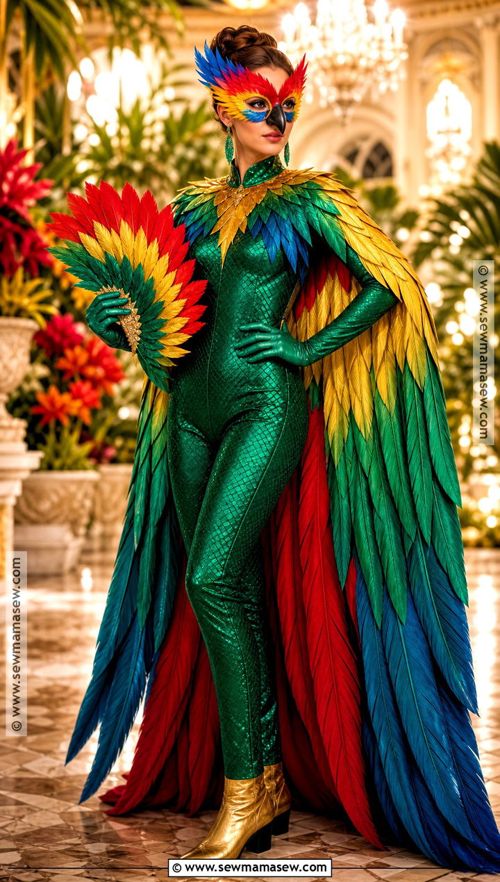Parrot Masquerade Costume - 35 parrot costume ideas