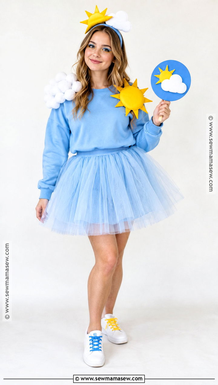 Partly Cloudy Weather Costume - 30 weather costumes
