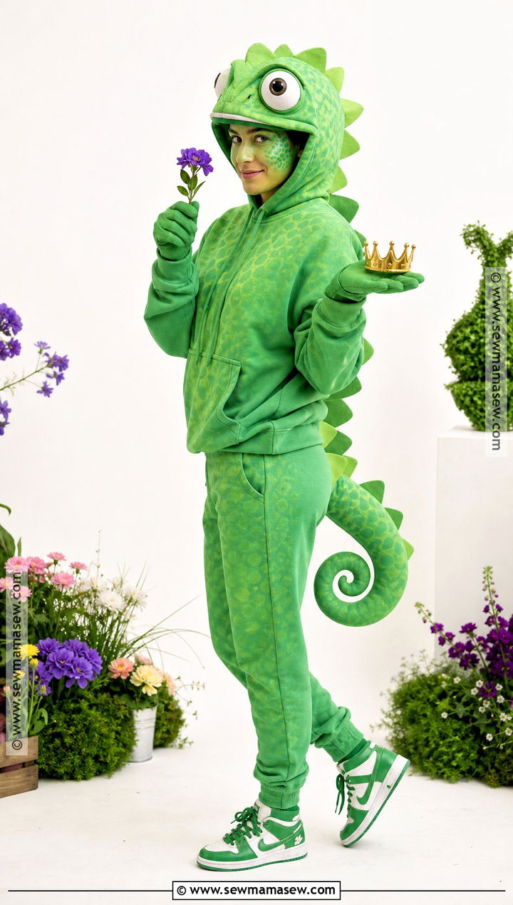 Pascal Chameleon Costume - 35 tangled costume ideas