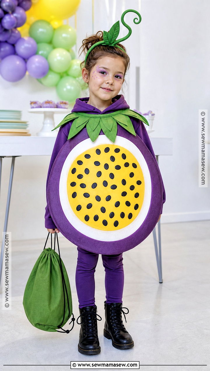 Passion Fruit Costume For Kids - 30 fruit costumes for kids
