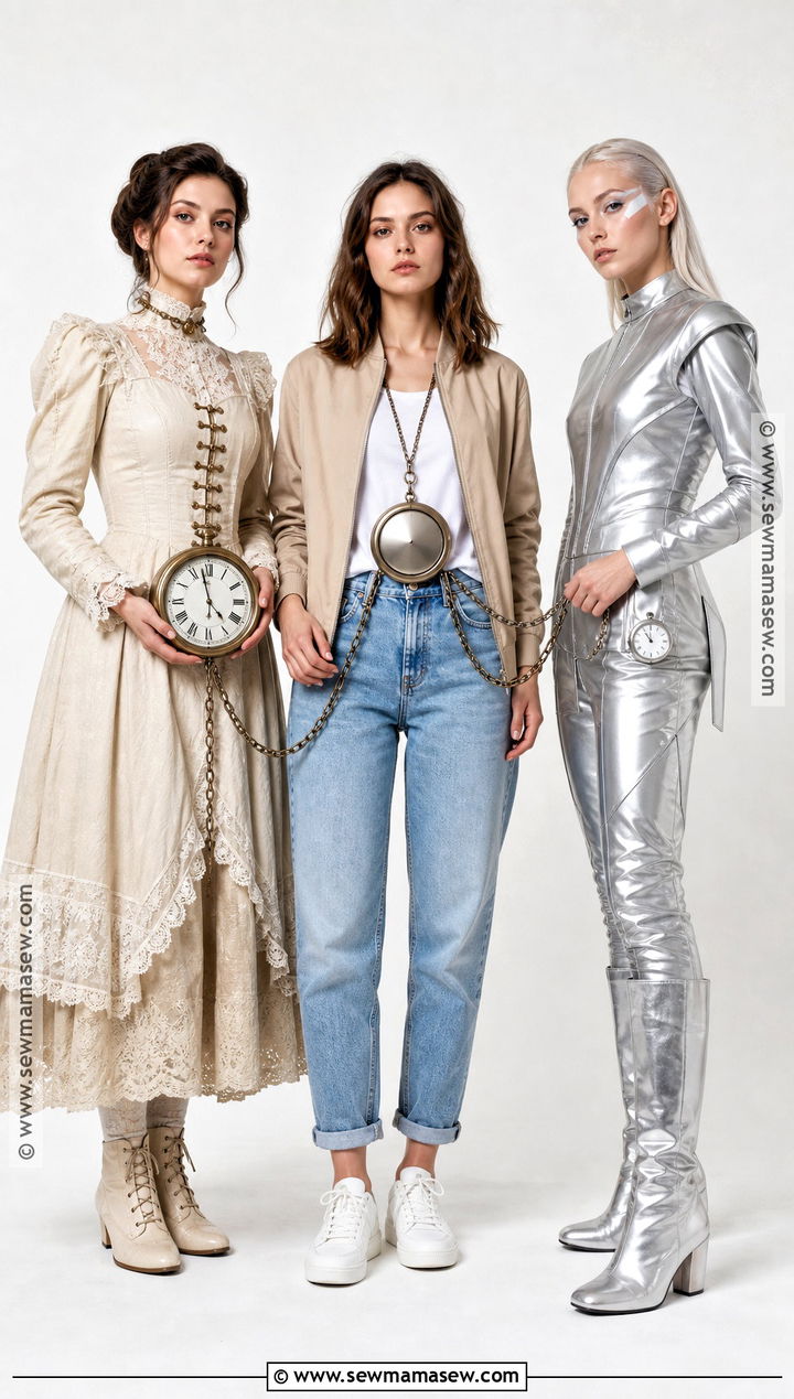 Past Present And Future Costumes - 30 triplet halloween costumes
