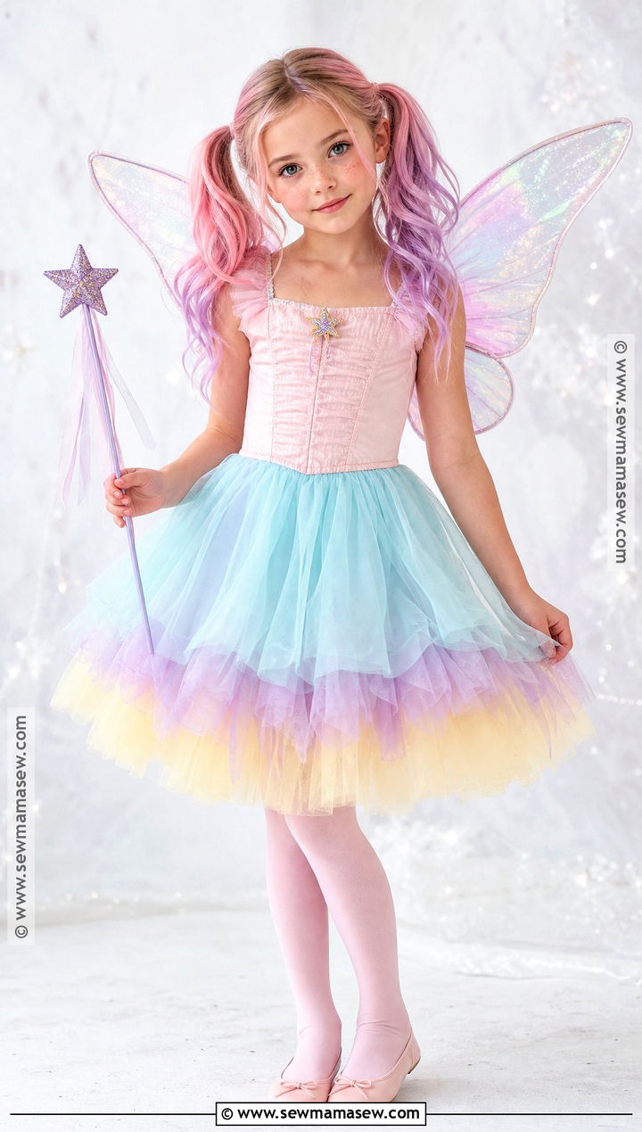 Pastel Abby Cadabby Costume With Tulle Dress - 30 abby cadabby costume ideas