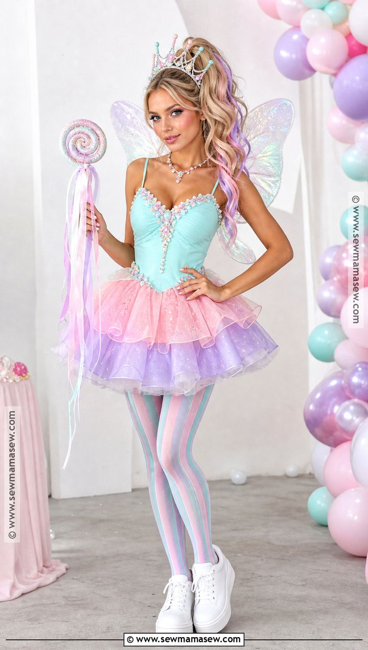 Pastel Candy Fairy Princess Costume - 30 fairy princess costume ideas