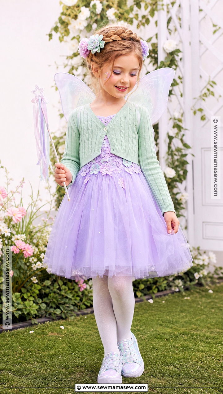Pastel Fairy Costume For Girls - 45 girl halloween costumes
