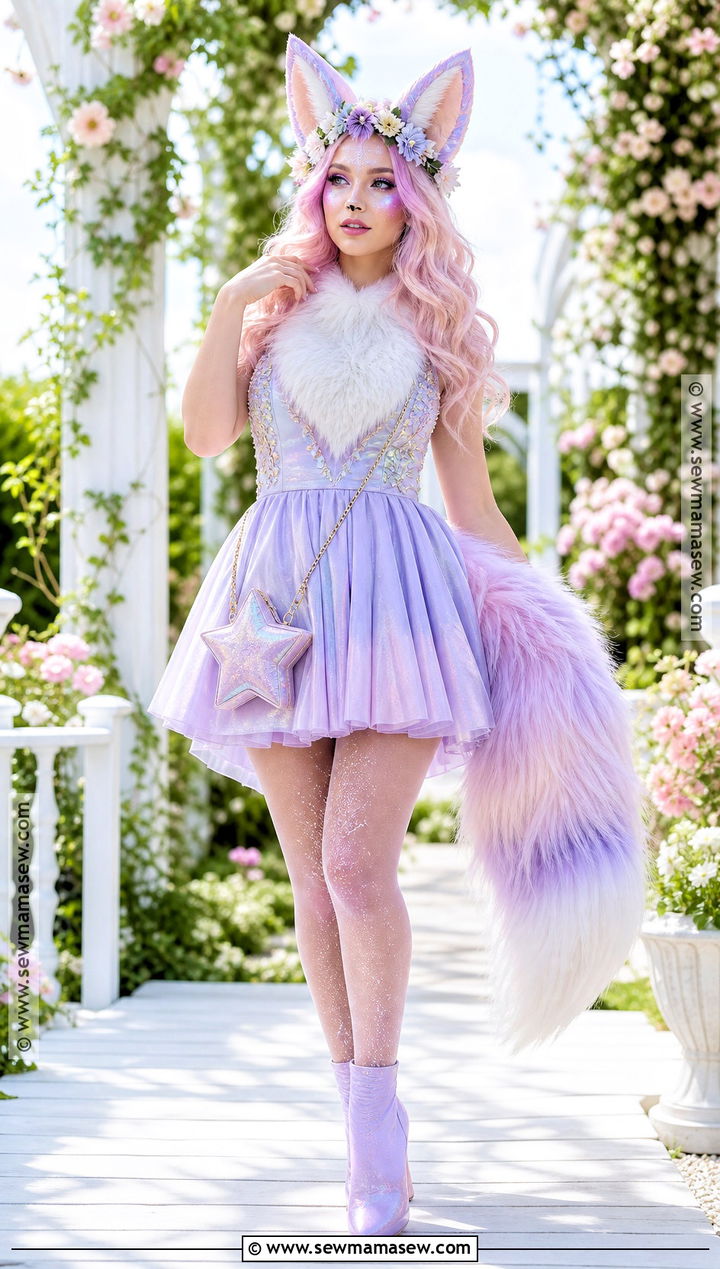 Pastel Fox Costume - 40 foxy costume ideas