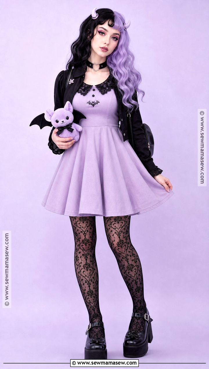 Pastel Goth Halloween Costume - 35 Gothic Halloween Costumes