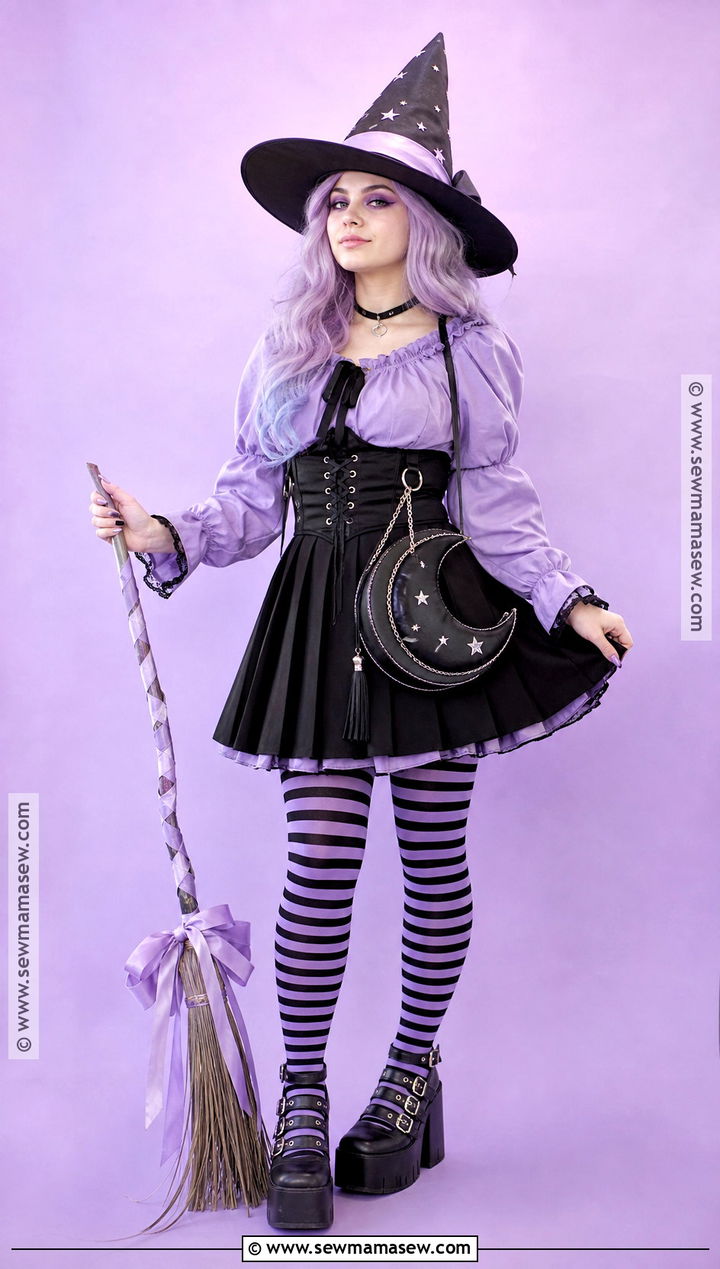 Pastel Goth Witch Costume - 35 Alternative Halloween Costumes