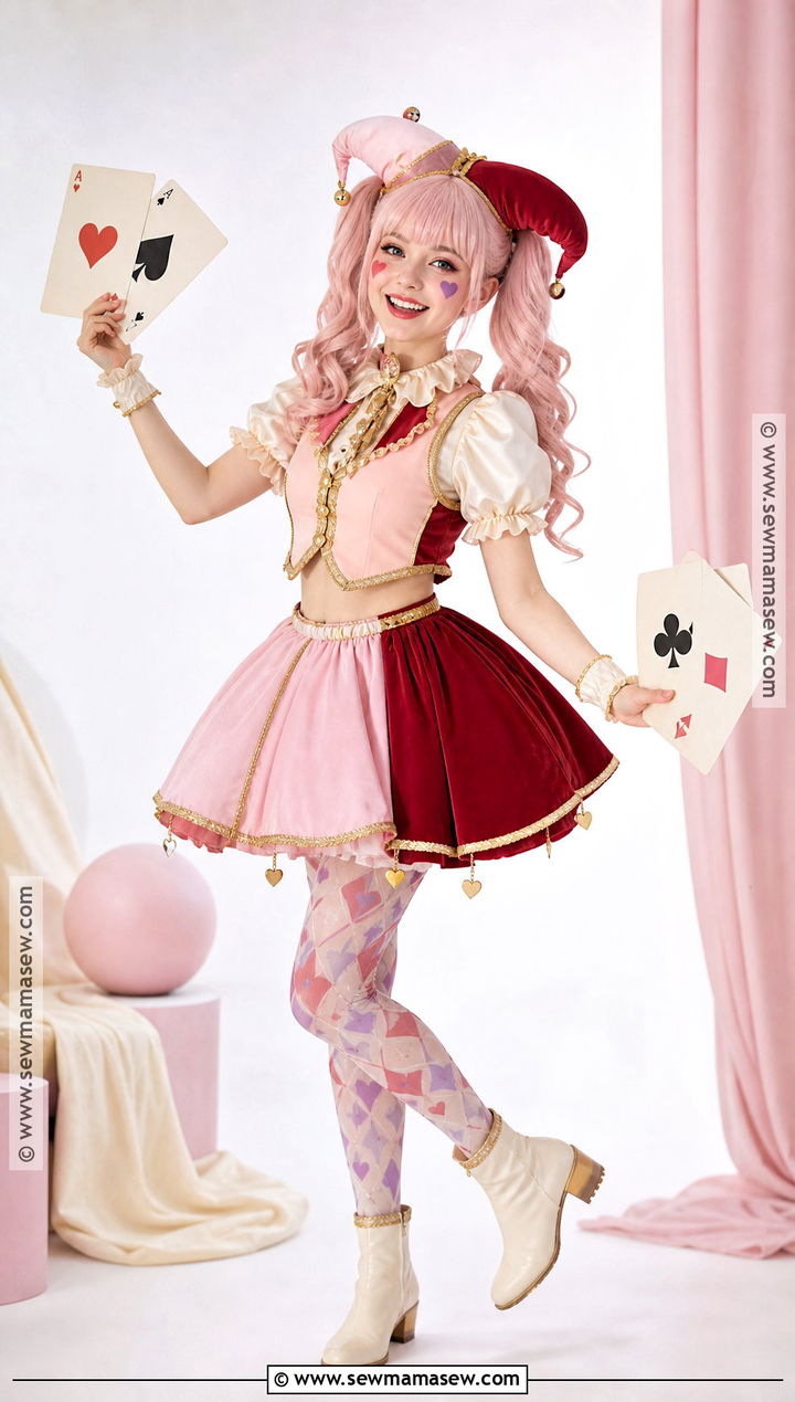 Pastel Jester Sparkle Cosplay - 30 Sparkle Cosplay Ideas
