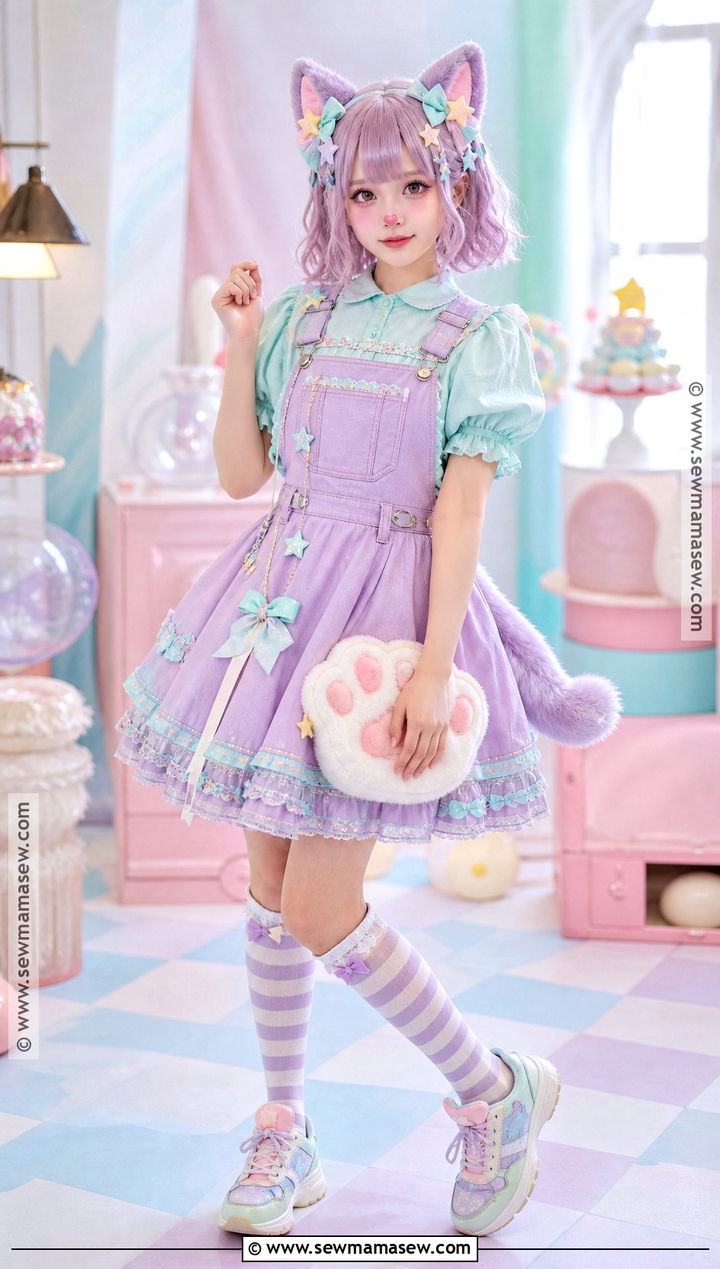 Pastel Kawaii Cat Cosplay - 35 cat cosplay ideas