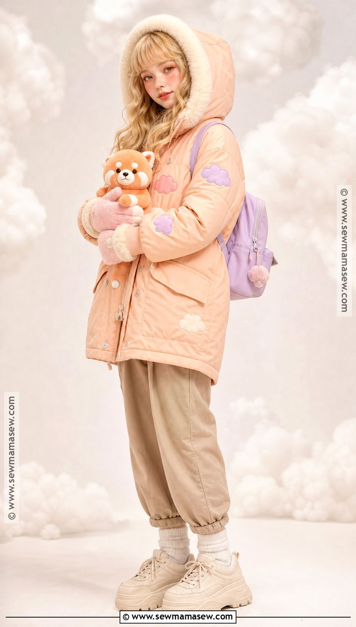Pastel Kenny Cosplay With Peach Parka - 30 Kenny Cosplay Ideas