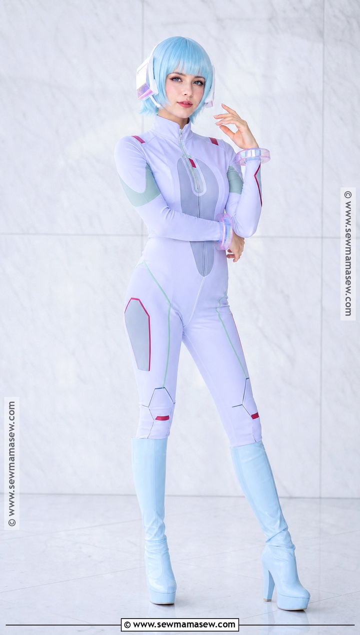 Pastel Plugsuit Rei Ayanami Cosplay - 35 rei ayanami cosplay ideas
