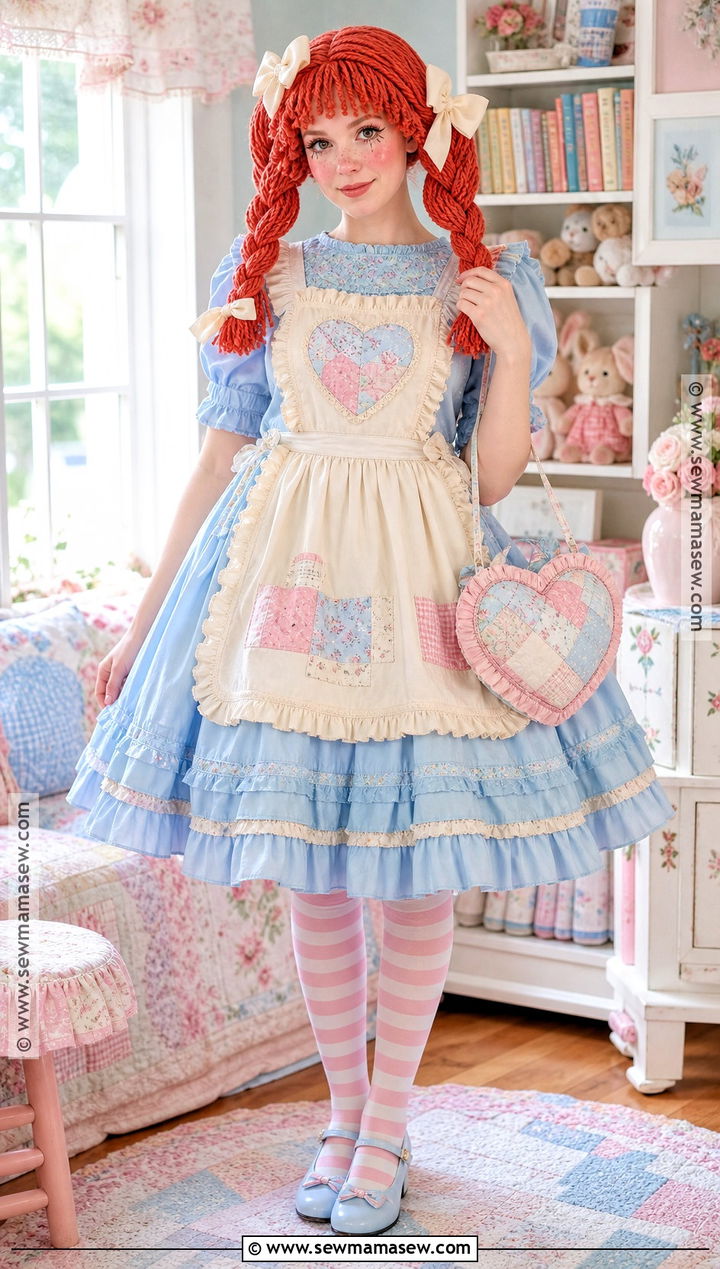Pastel Raggedy Ann Costume - 30 raggedy ann costume ideas