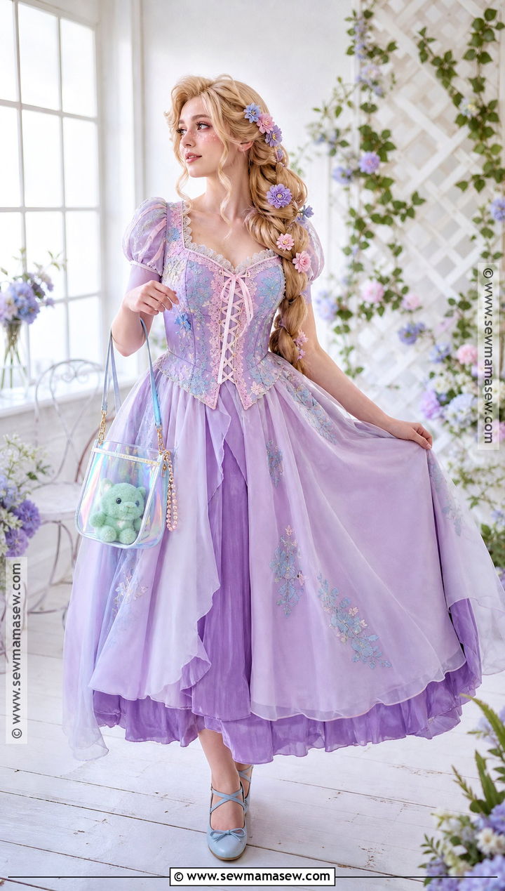 Pastel Rapunzel Cosplay - 35 rapunzel cosplay ideas