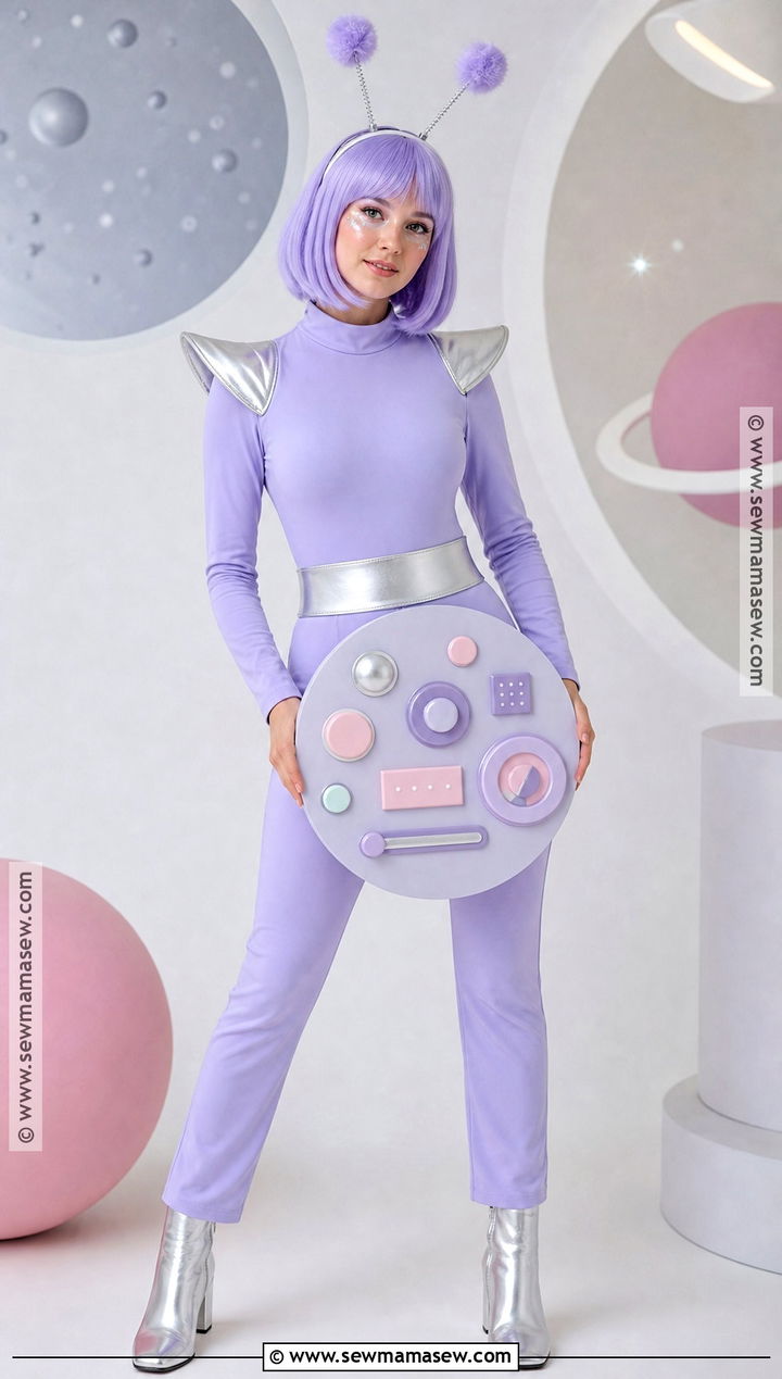 Pastel Space Alien Costume - 30 cute unique halloween costumes