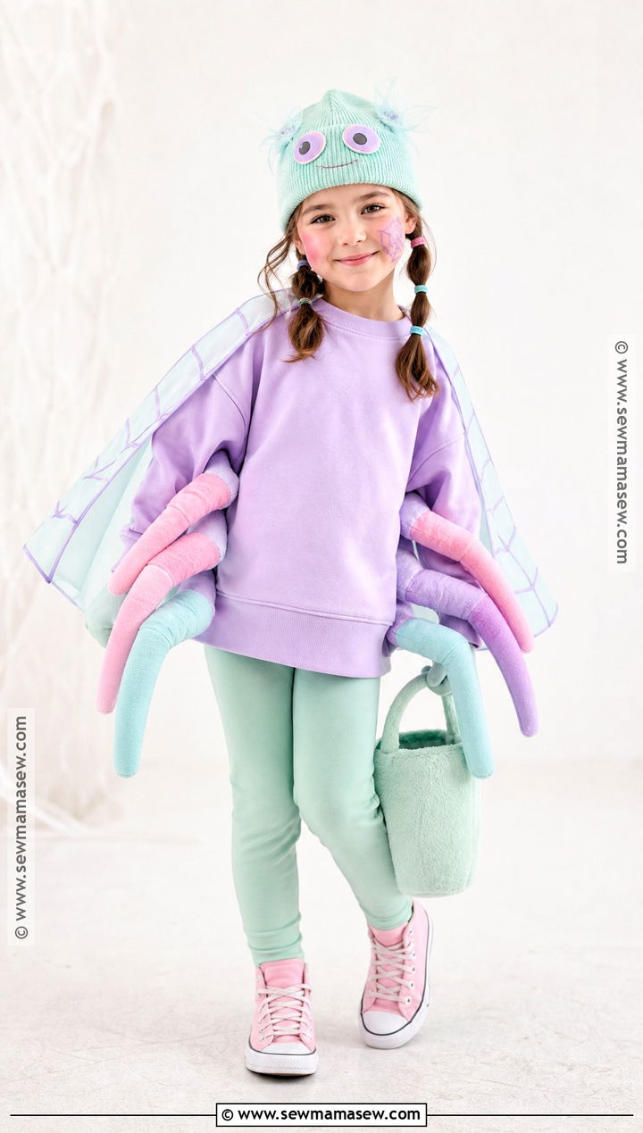 Pastel Spider Costume - 30 spider costume ideas for kids