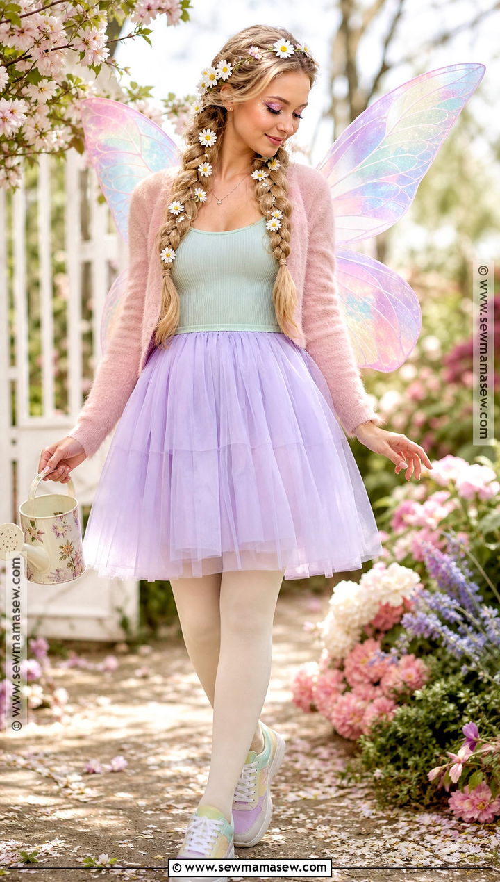 Pastel Spring Fairy Costume - 35 halloween costumes fairy