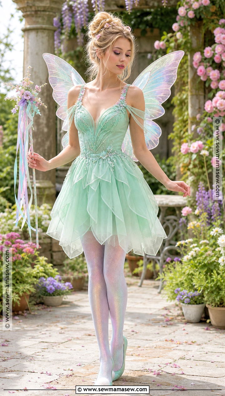 Pastel Tinker Bell Fairy Costume - 30 tinker bell fairies costumes