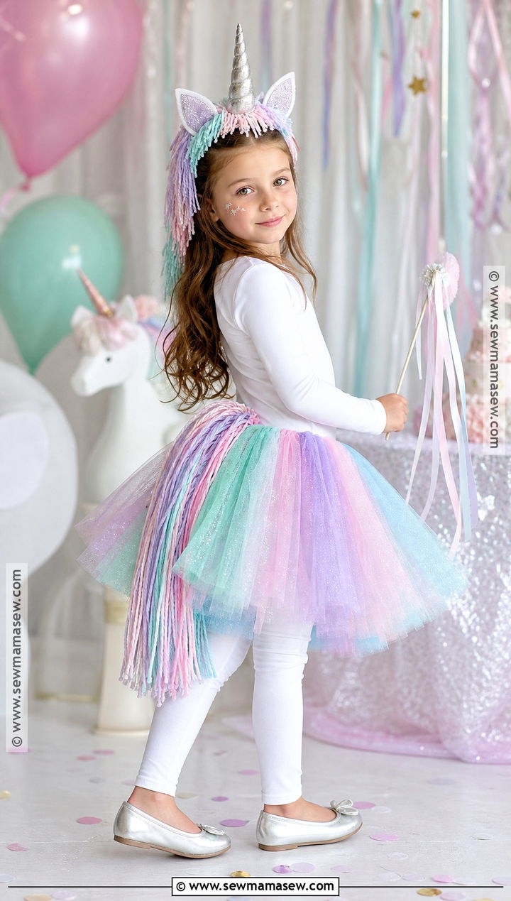 Pastel Tutu Unicorn Costume - 30 unicorn costume ideas for kids