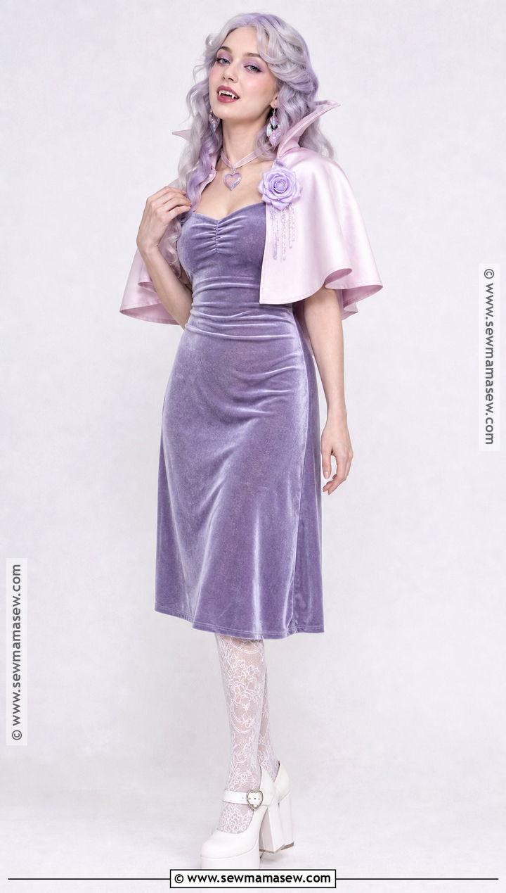 Pastel Vampire Costume - 30 vampire costume outfit ideas