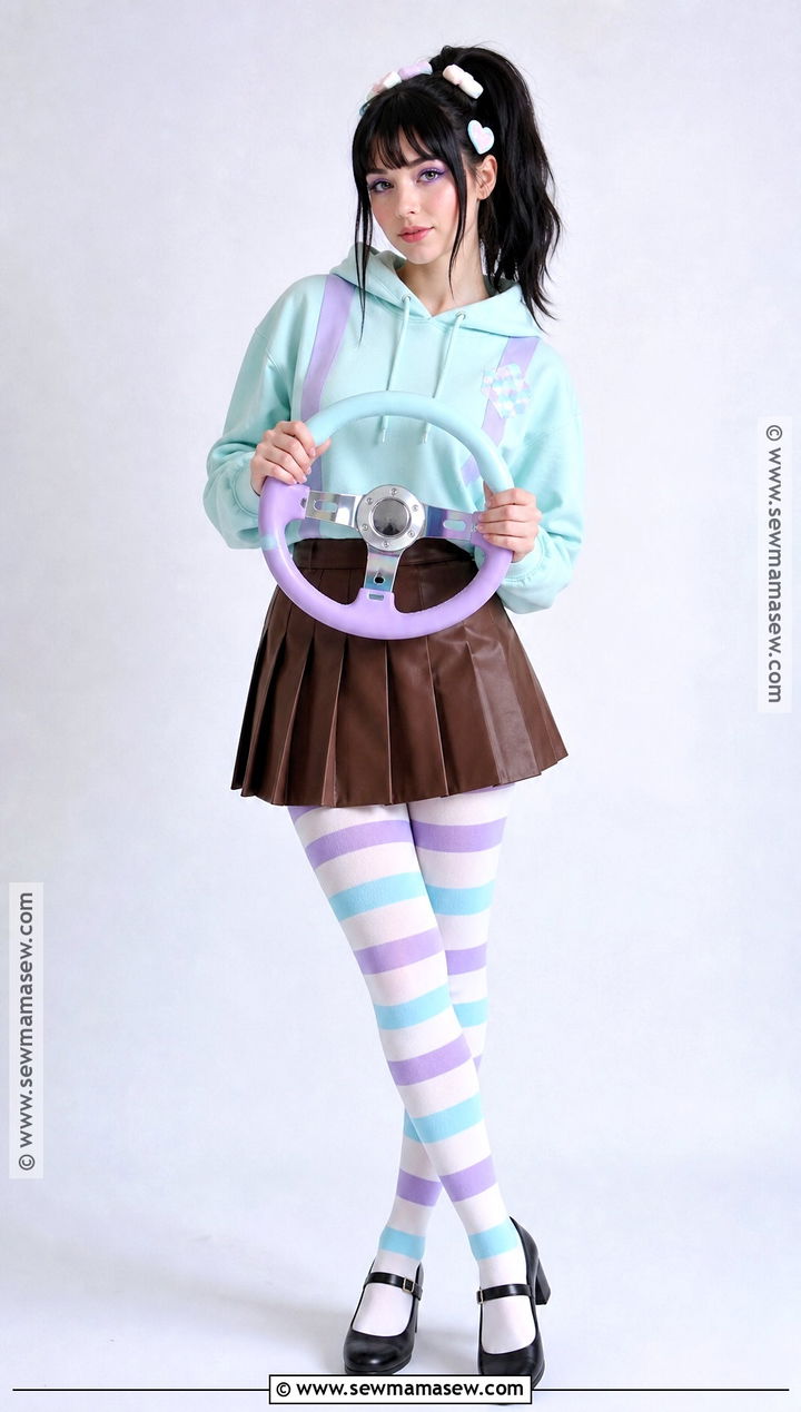 Pastel Vanellope Costume - 30 vanellope costume ideas