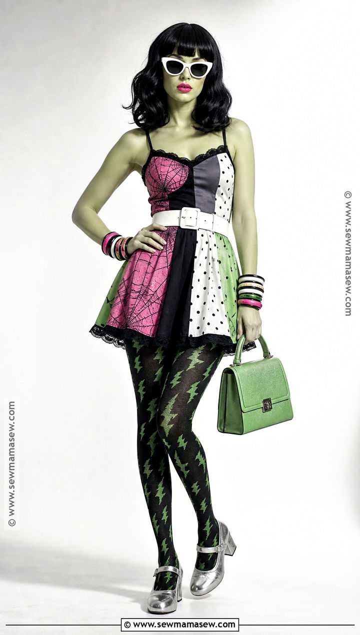 Patchwork Dress Scarah Screams Costume - 30 scarah screams costume ideas