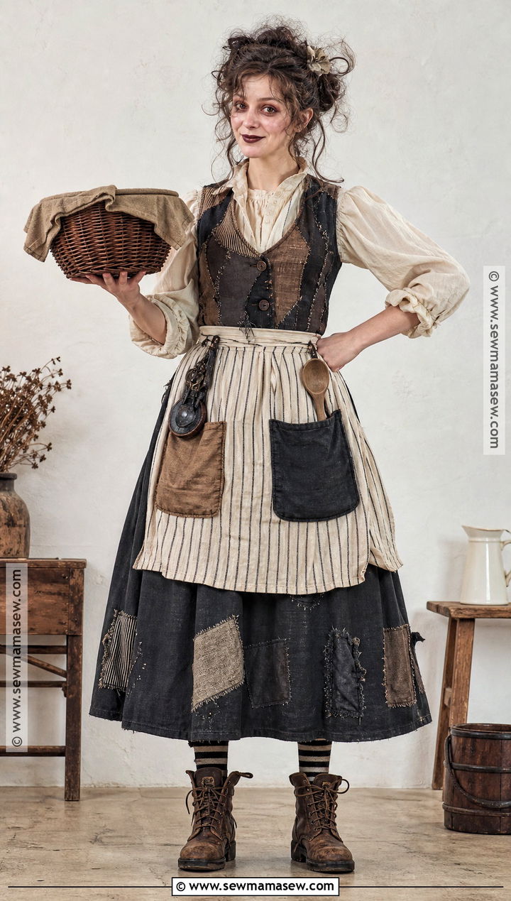 Patchwork Mrs Lovett Costume - 30 mrs lovett costume ideas