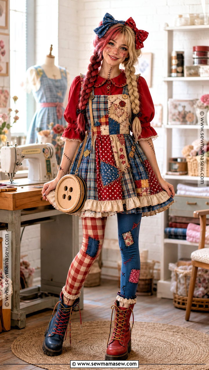 Patchwork Rag Doll Cosplay - 35 doll cosplay ideas