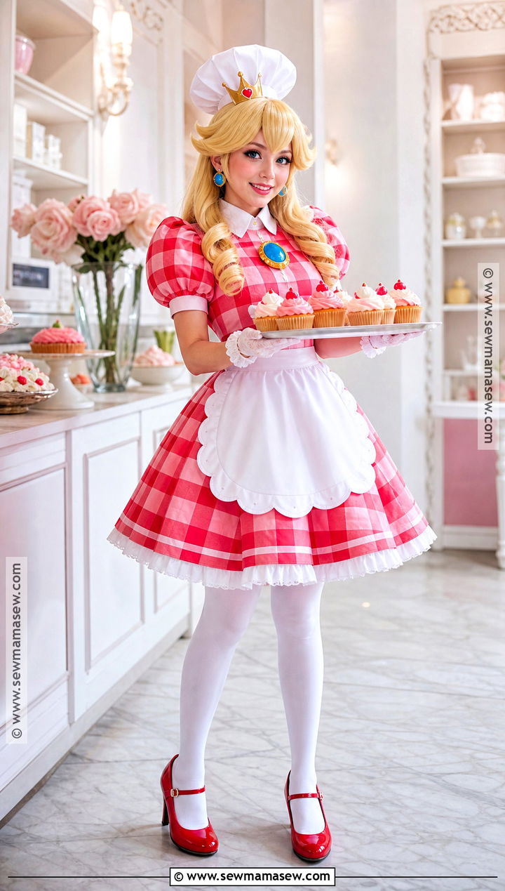 Patissiere Peach Cosplay - 35 princess peach cosplay ideas