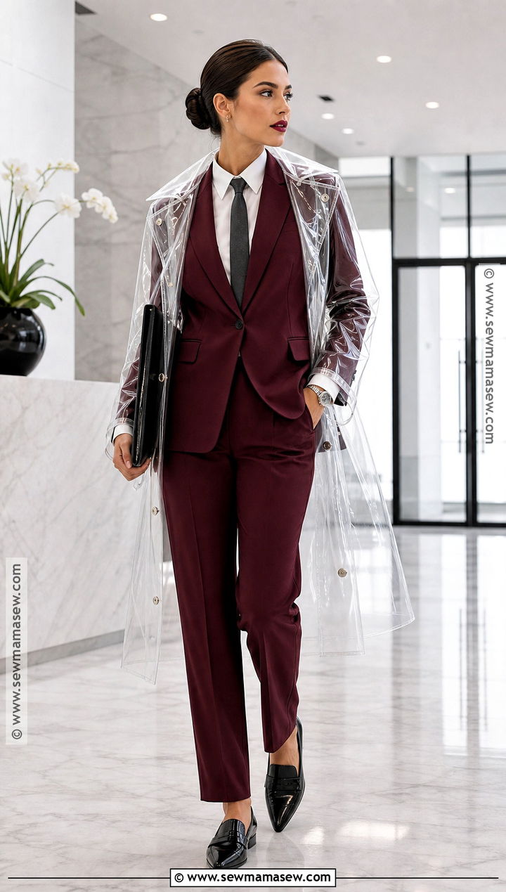 Patrick Bateman Costume With Burgundy Suit - 35 patrick bateman costume ideas for women