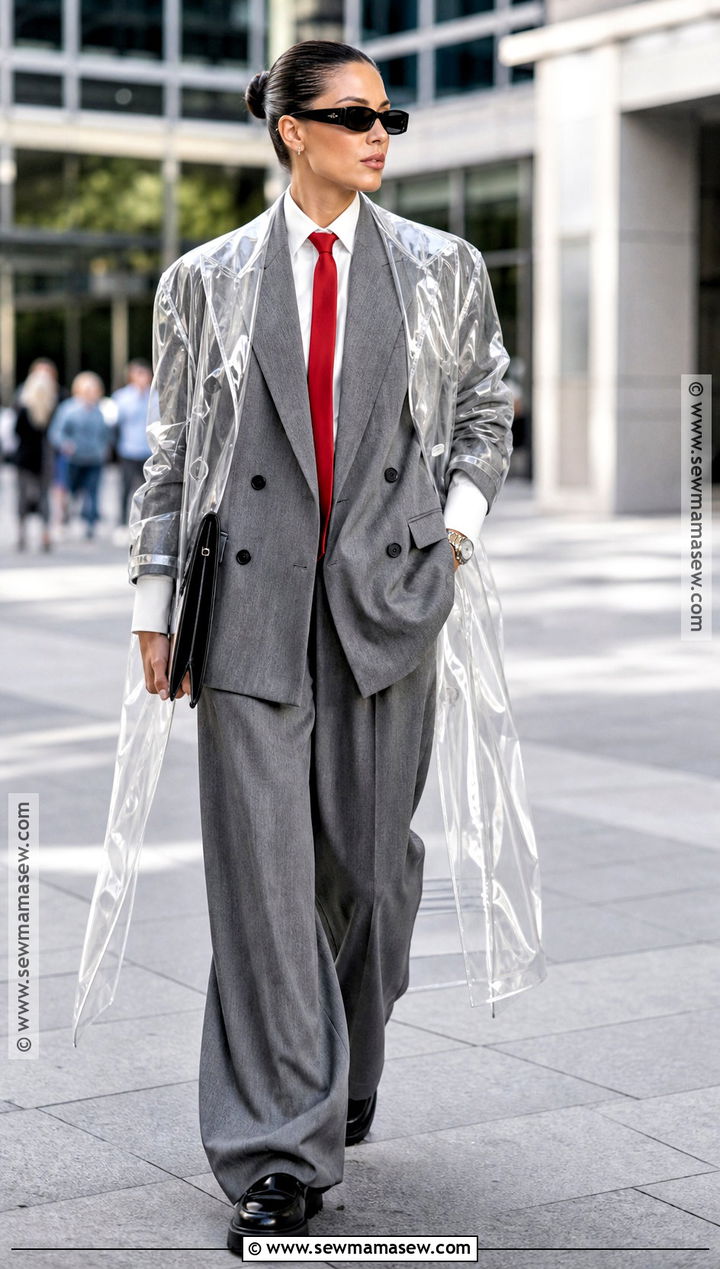Patrick Bateman Costume With Oversized Gray Suit - 35 patrick bateman costume ideas for women