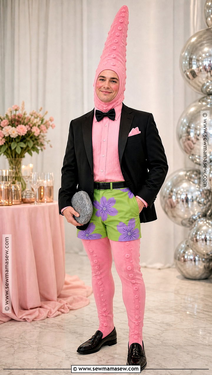 Patrick In A Tuxedo Costume - 45 spongebob costume ideas