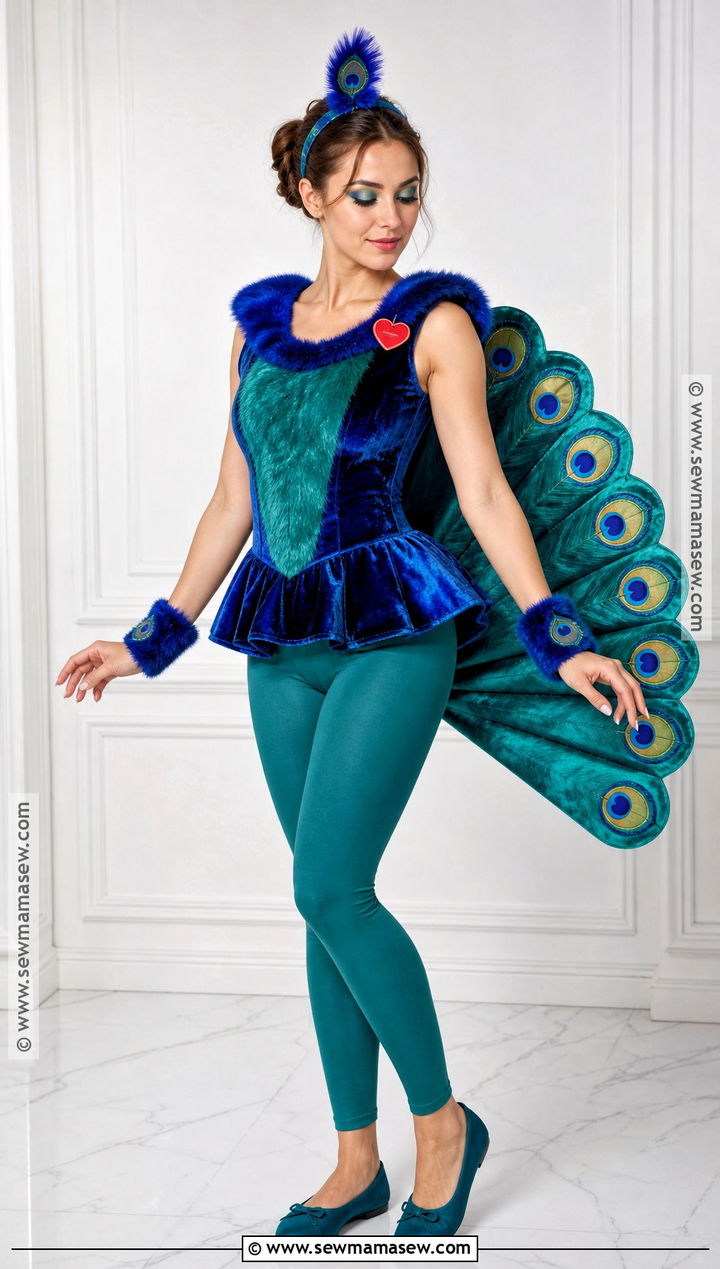 Peacock Beanie Baby Costume - 40 beanie baby costume ideas