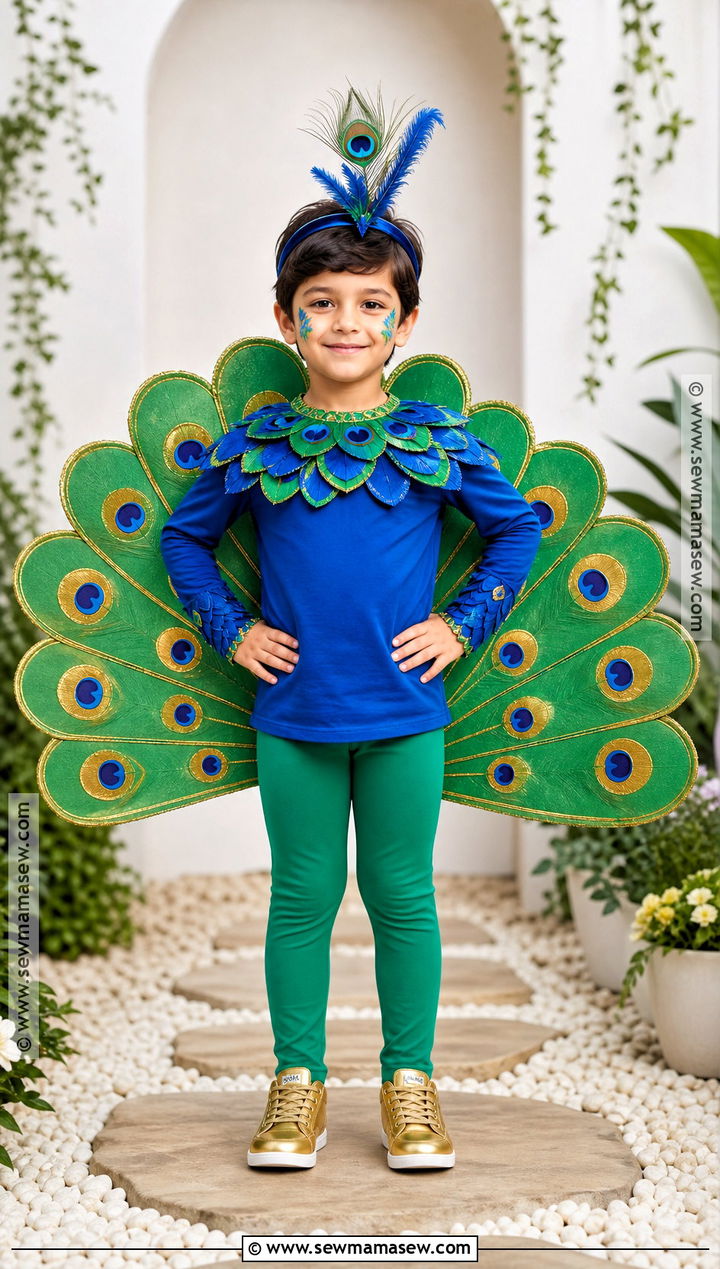Peacock Costume For Kids - 30 bird costume ideas for kids
