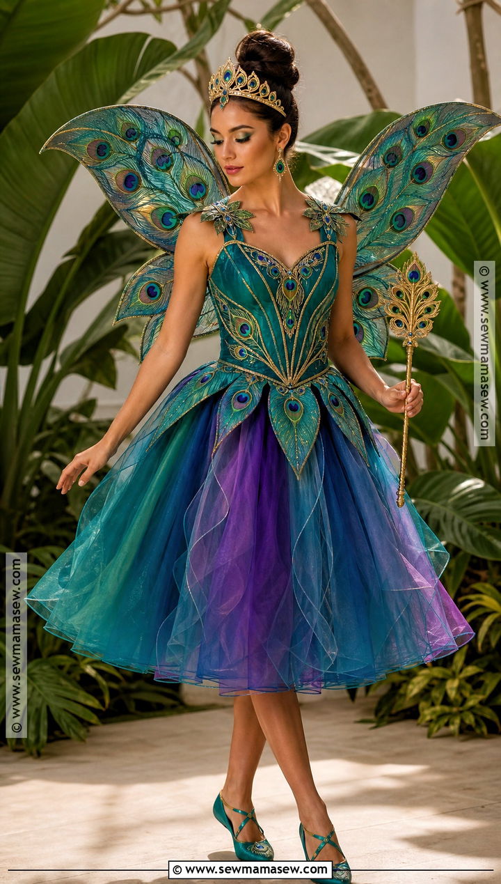Peacock Fairy Princess Costume - 30 fairy princess costume ideas