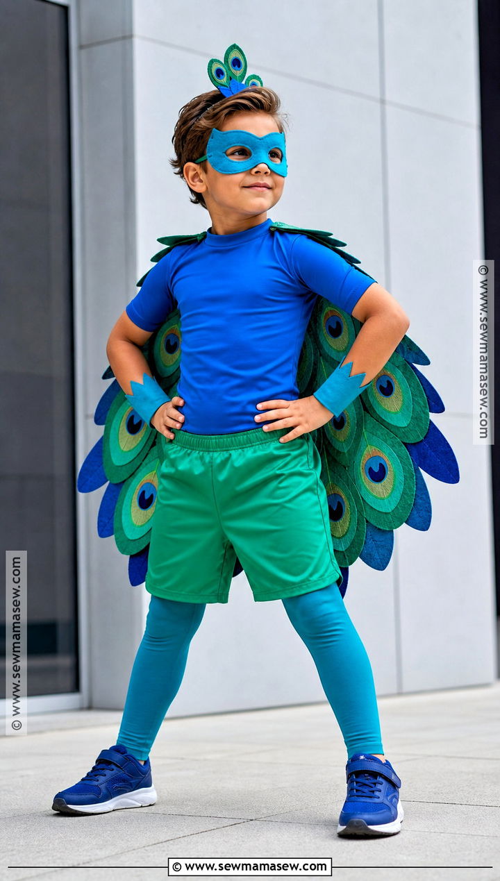 Peacock Superhero Costume - 30 peacock costume ideas for kids