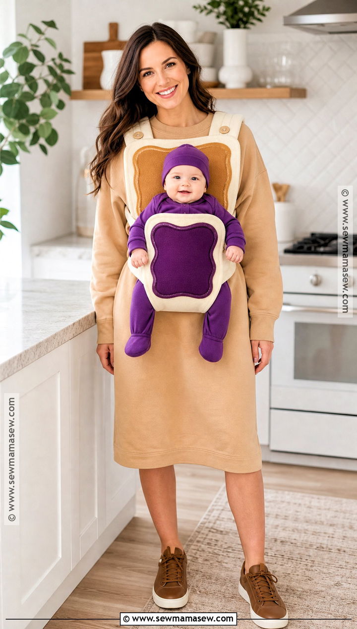 Peanut Butter And Baby Jelly Costume - 30 mom and baby costumes