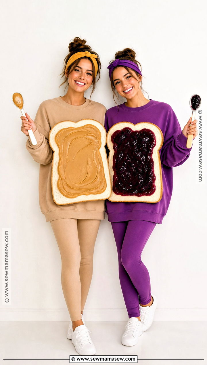 Peanut Butter And Jelly Best Friend Costume - 40 matching costumes for best friends